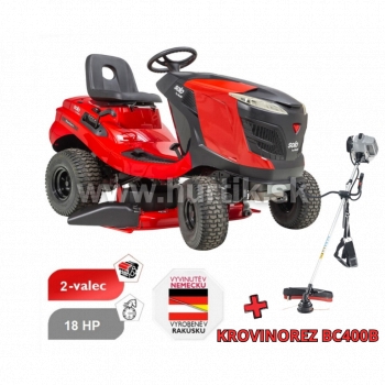 Traktor trávny s bočným vyhadzovaním T 18-111.4 HDS-A V2 Comfort, záber 110cm, AL-KO PRO 600 V2 / 18HP - 2 valec